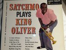LOUIS ARMSTRONG Satchmo plays King Oliver 1960 Audio fidelity AFSD 5930 Jazz EX