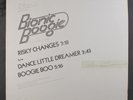 BIONIC BOOGIE: risky changes Polydor 12