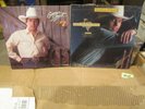 5 LP George Strait LP lot. Strait Country- #7- Right or Wrong- From The Heart +1
