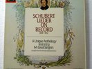 Franz SCHUBERT LIEDER ON RECORD Ltd.Ed. 37 page booklet 8xLP bx Classical LH 344
