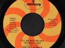 DEE DEE WARWICK: monday, monday / i'll be better off MERCURY 7