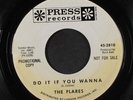 FLARES: the monkey walk / do it if you wanna Press Records (2) 7