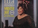 ELLA FITZGERALD: whisper not Verve Records 12
