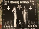 Choking Victim LP No Gods No Managers RARE vinyl record leftover crack punk ska