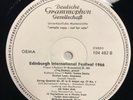 UNPLAYED DGG 104482 WHITE TEST-BEETHOVEN-Edinburg Festival-KEMPFF FOURNIER