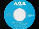 Modern Boogie/Sweet Soul 45 - A Stroke Of Luck - She's So Fine - A.O.B. VG++ mp3