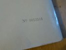 THE BEATLES WHITE ALBUM U.K APPLE MONO 1ST PRESSING. No 0053504