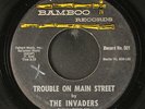 INVADERS: davey jones rocker / trouble on main street Bamboo Records (8) 7