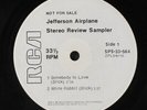 JEFFERSON AIRPLANE: the jefferson airplane stereo review sampler RCA 7