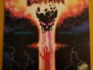 Destruction 'Infernal Overkill' vinyl LP-1985-Metal Blade Records-insert-thrash