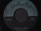 JIMMY CARROLL: big green car / that's all i want Fascination (2) 7