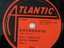 r&b 78 RPM RAY CHARLES Rockhouse ATLANTIC E+ HEAR part 1/part 2 soul rare record
