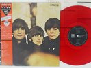 BEATLES FOR SALE EMI/ODEON EAS-70133 Japan OBI MONO CLEAR RED VINYL VINYL LP