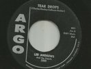 DOOWOP R&B  - LEE ANDREWS & HEARTS - TEAR DROPS - 1ST LABEL - HEAR -1957 ARGO
