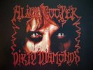 Alice Cooper ‎– Dirty Diamonds - Transparent Red Vinyl -US Pressing - OOP