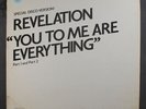 REVELATION: you to me are everything / blank RSO 12