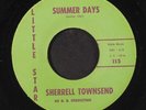SHERRELL TOWNSEND: i love you / summer days Little Star Records 7