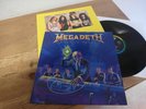 Megadeth Rust in Peace 1990 vinyl LP, Metallica, slayer plays Mint-