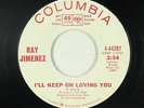 Northern Soul 45 - Ray Jimenez - I'll Keep On Loving You - Columbia - VG++ mp3