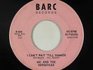 Northern Soul 45 - Vic & the Versatiles - I Can't Wait 'Till Summer - Barc - mp3
