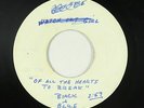 Sweet Soul 45 - Black & Blue - Of All The Hearts - Game single-sided test press