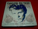 DAVID BOWIE 'Glass Spider Tour: Live In Canada 1987' 3-LP White Vinyl Unplayed