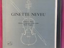 GINETTE NEVEU ' SHOW PIECES'  1ST FRENCH PRESSING.  SPINE TYPE. NM
