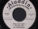 SPOTLIGHTERS: this is my story cha cha cha / preachin' ALADDIN 7