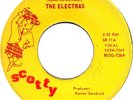 THE ELECTRAS - 'Bout My Love / Memories 45 Scotty 12 Minnesota Garage VG