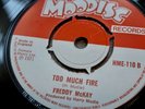 ? FREDDY MCKAY OLD JOE TOO MUCH FIRE MOODISC 71 UK SKA ROCKSTEADY 7