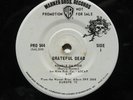 GRATEFUL DEAD 7” 33 promo EP Ramble On Rose Jack Straw Mr Charlie from Europe 72