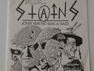 STAINS - John Wayne Was A Nazi 1981 MDC ORIGINAL RARE KBD R Radical DRI Punk