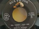 Marilyn Michaels TELL TOMMY I MISS HIM (ROCK N ROLL 45) PLAYS VG++ NO NOISE