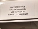 Led Zeppelin 4 IV Test Vinyl Classic Remaster Test Pressing 45 rpm