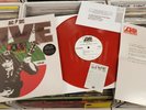 ac dc ac/dc live from the atlantic studios 100 copie red vinyl lp insert