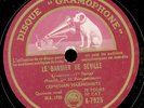 COMEDIAN HARMONISTS Le Barbier de Seville Part 1&2 Schellackplatte 78rpm  S6143