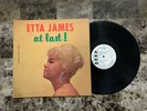 ETTA JAMES AT LAST  RARE ARGO LABEL SOUL WHITE LABEL PROMO VINYL LP EX+