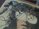 IAN HUNTER YOU'RE NEVER ALONE WITH A SCHIZOPHRENIC AUTOGRAPHED LP MICK RONSON