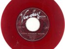 SPANIELS Goodnite Sweetheart Goodnite 45rpm Vee-Jay 1953 **red vinyl original**