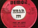 Haunting Rockabilly 45 JODY REYNOLDS Fire Of Love / Daisy Mae DEMON hear