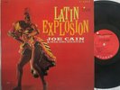Joe Cain LATIN EXPLOSION 1st press lp 1964 Time S/2123 stereo CLARK TERRY Cachao