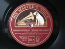 78rpm COMEDIAN HARMONISTS & MAREK WEBER - BLUME VON HAWAII - Schellackplatte