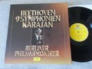 BEETHOVEN 9 Symphonien Berliner Philharmoniker KARAJAN 8 LP BOX Booklet DGG MINT