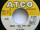 the SKYLINERS 45 I'd Die / Since I Fell For You ATCO doowop MINT- Original Cg135