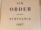 new order substance vinyl - factory record 1987