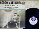 JUNIOR WELLS' CHICAGO BLUES BAND HOODOO MAN BLUES DELMARK PA-3014 Japan VINYL LP