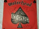 Motörhead ace of spades mit Autogrammen