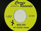 Soul Funk Gospel 45 - Jackson Singers - Good News - Carrie - VG+ mp3