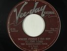 Black Gospel 45  - Harmonizing Four - Where Could I Go - Vee-Jay - mp3