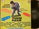 JAMES BROWN - PLEASE, PLEASE, PLEASE - KING RECORDS MONO LP ad back cover vinyl